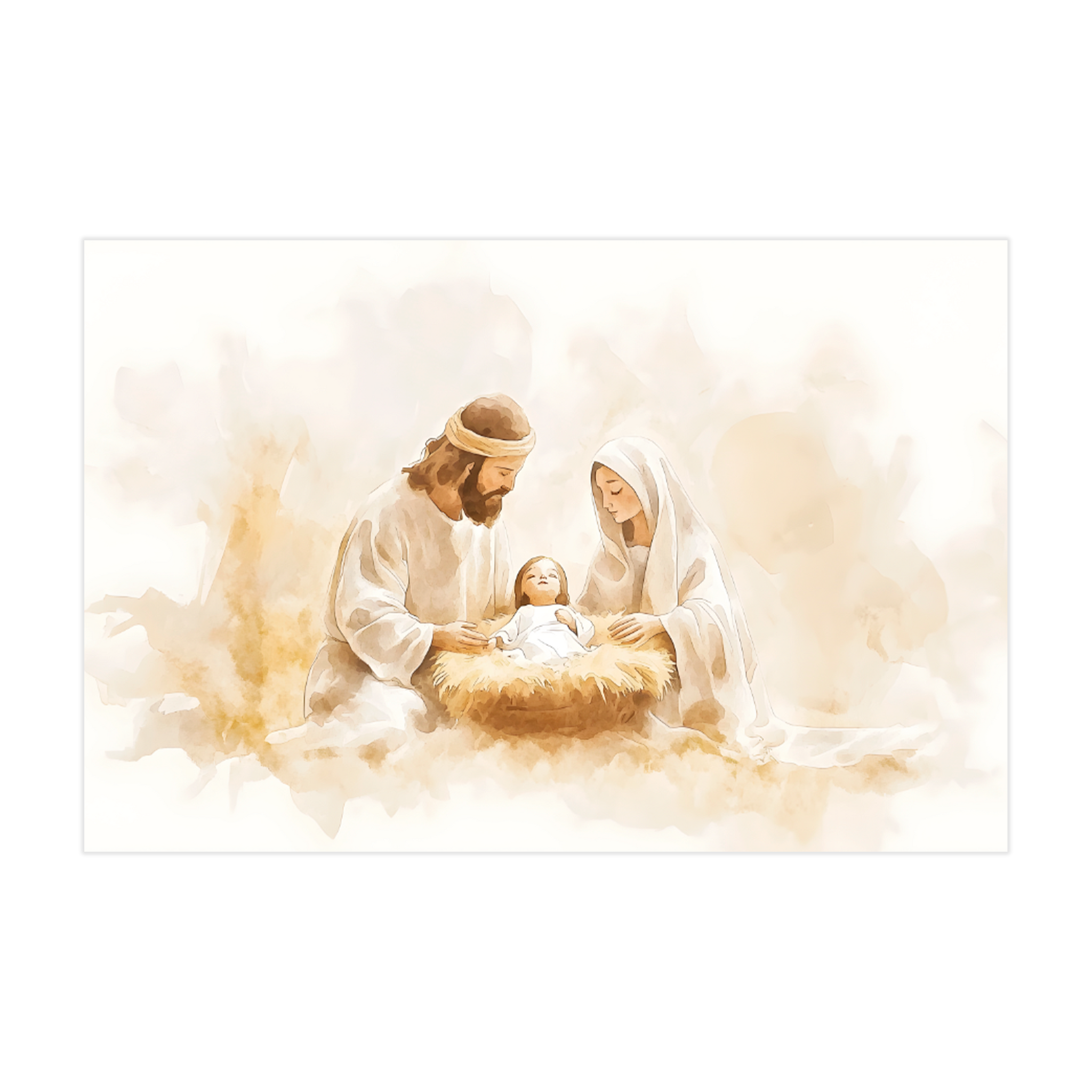 1159 - Quadro Jesus Maria e José