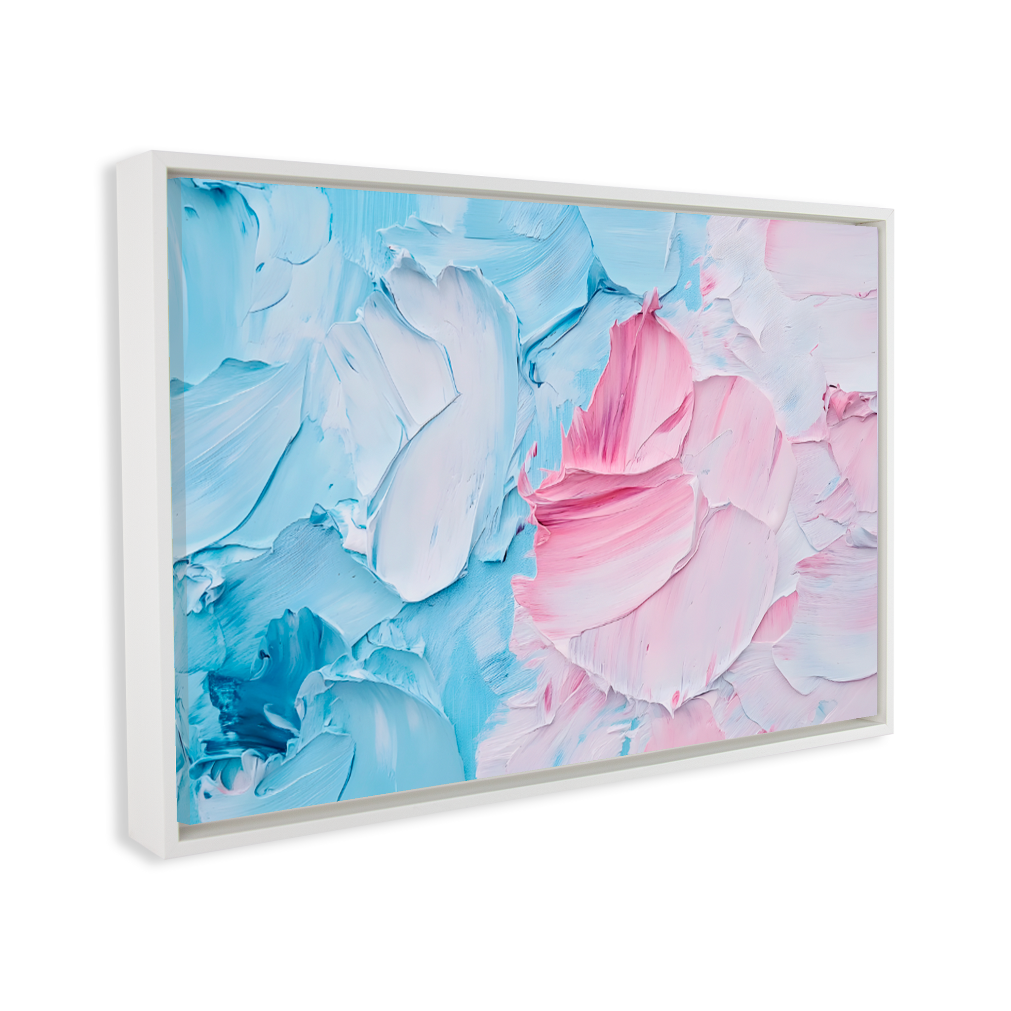 1168 - Quadro Caminho Azul e Rosa