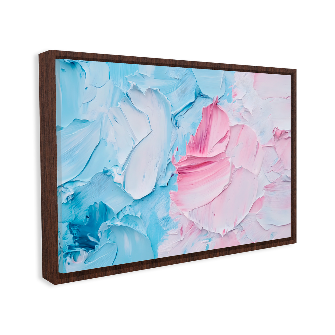 1168 - Quadro Caminho Azul e Rosa