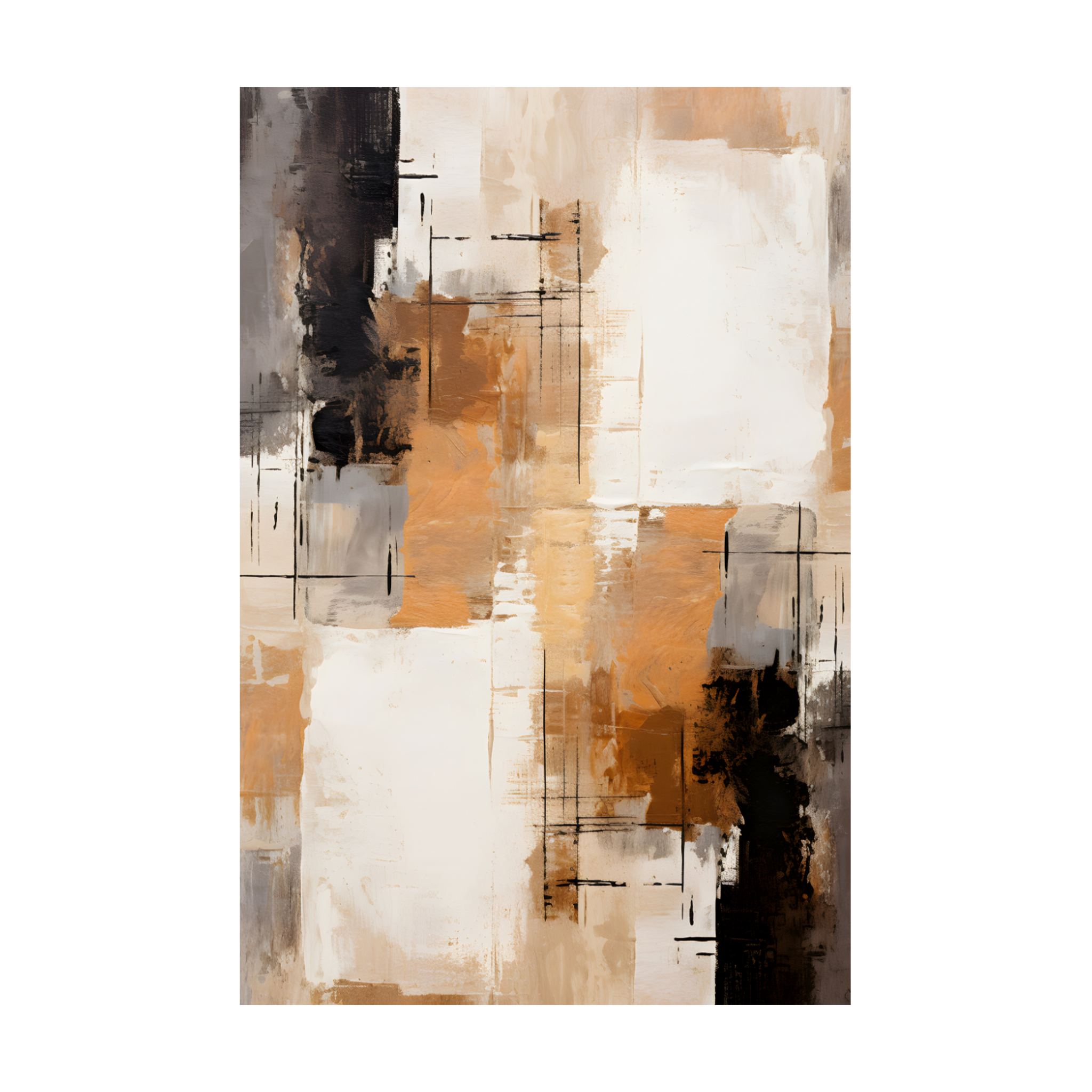 0117 - Quadro Modern Brown