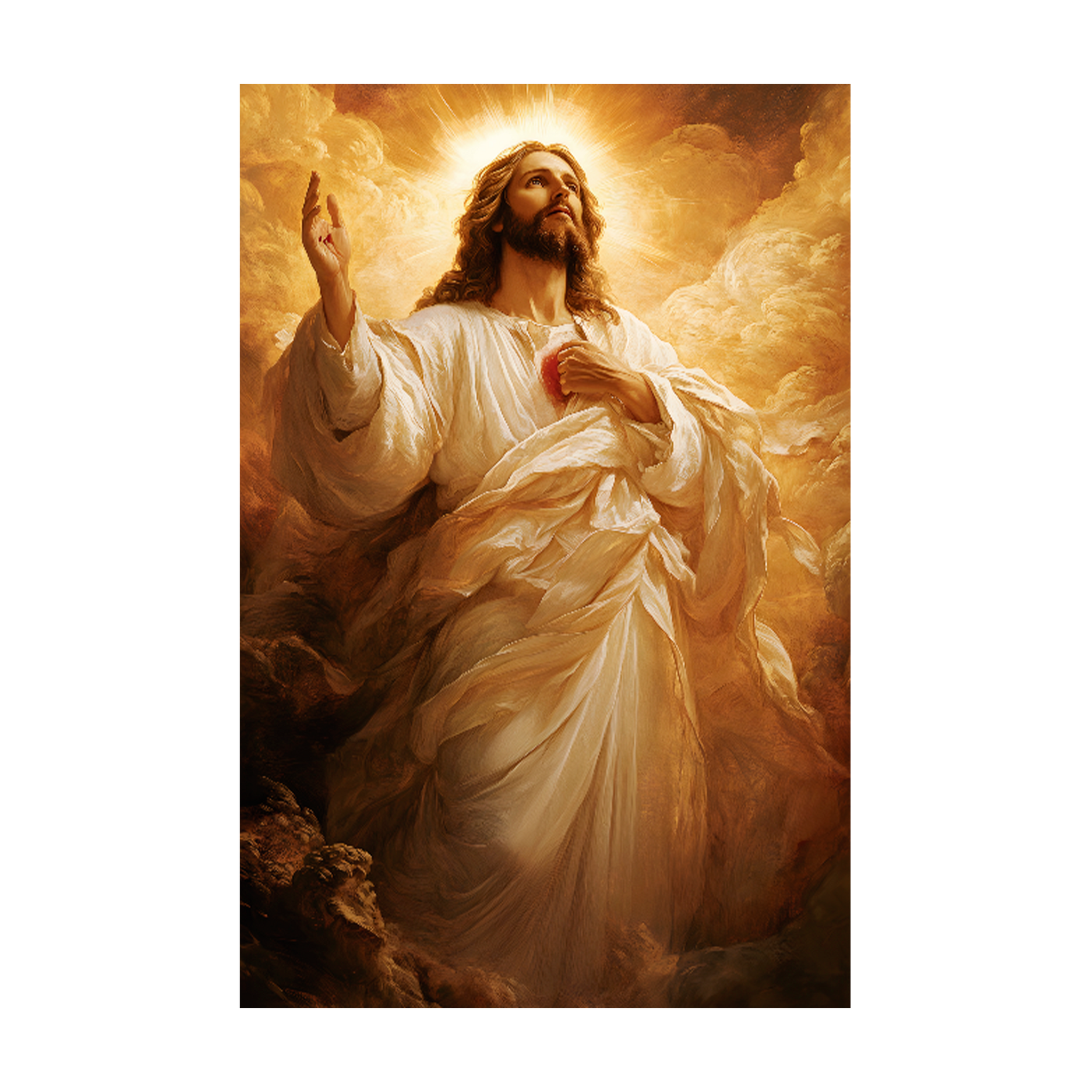1170- Quadro A Paz de Cristo