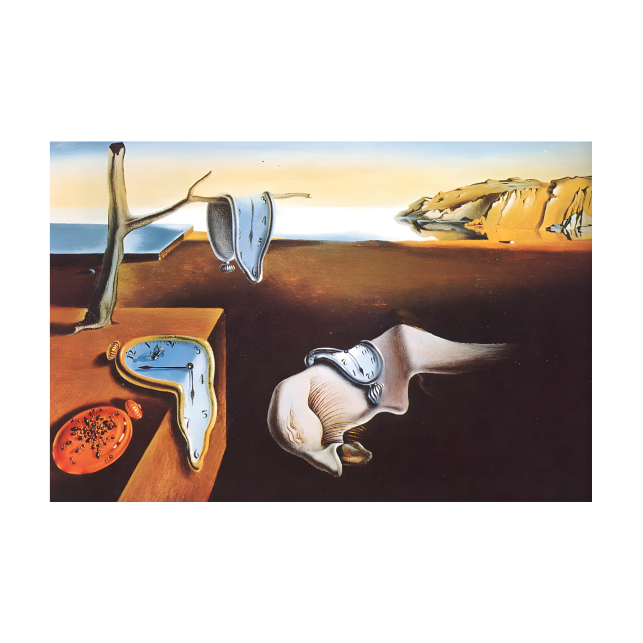 1178 - Quadro The Persistence of Memory 1931 - Salvador Dalí - The Museum of Modern Art