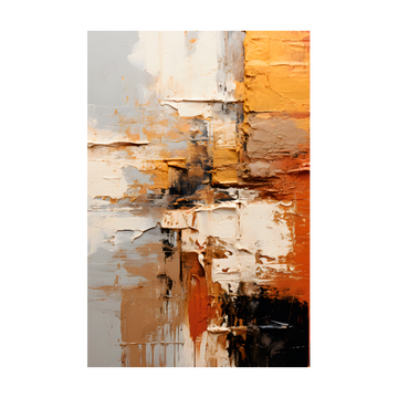 1215 - Quadro Espatuladas 3D