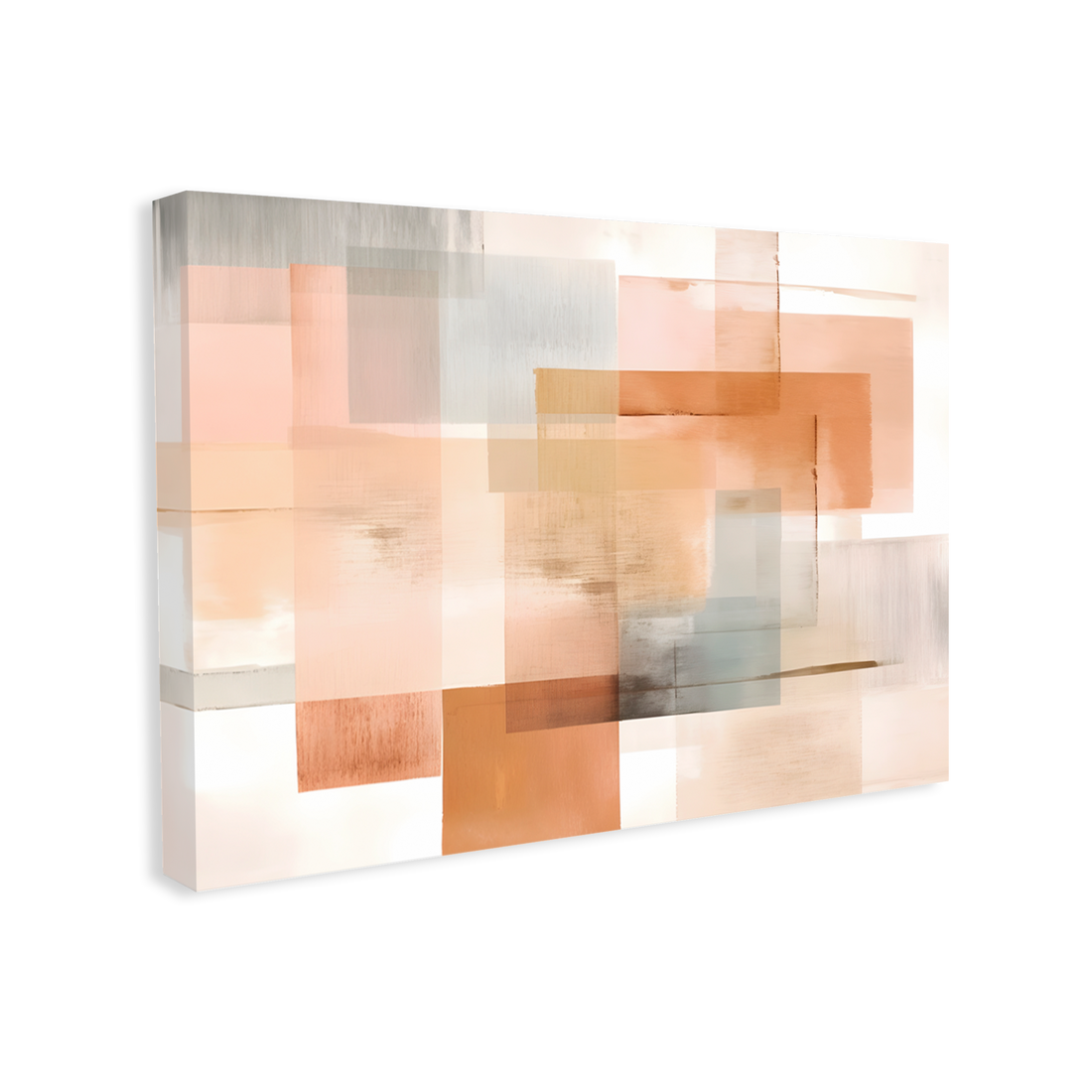 1334 - Quadro Square Modern Painting 1