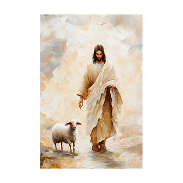 1236 - Quadro Jesus O Bom Pastor I