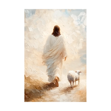 1237 -  Quadro Jesus O Bom Pastor II