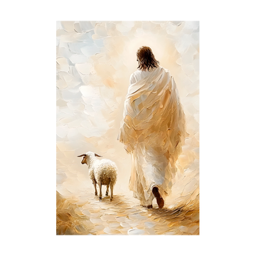 1238 - Quadro Jesus O Bom Pastor III