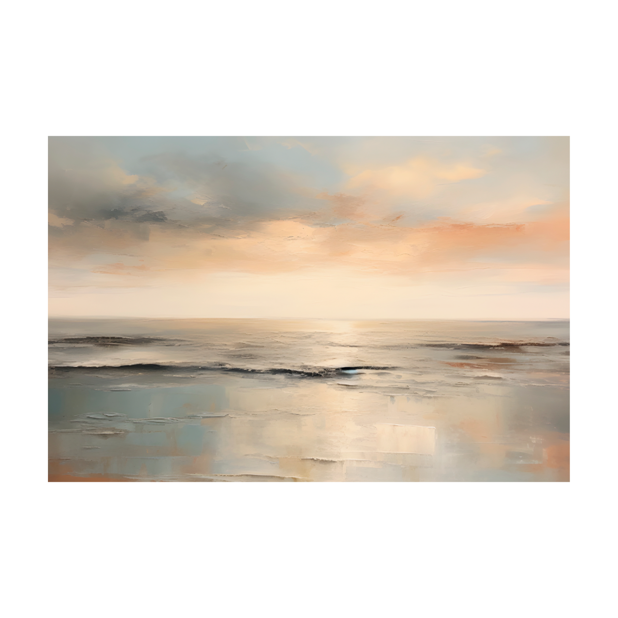 1243 - Quadro Olhando o Mar