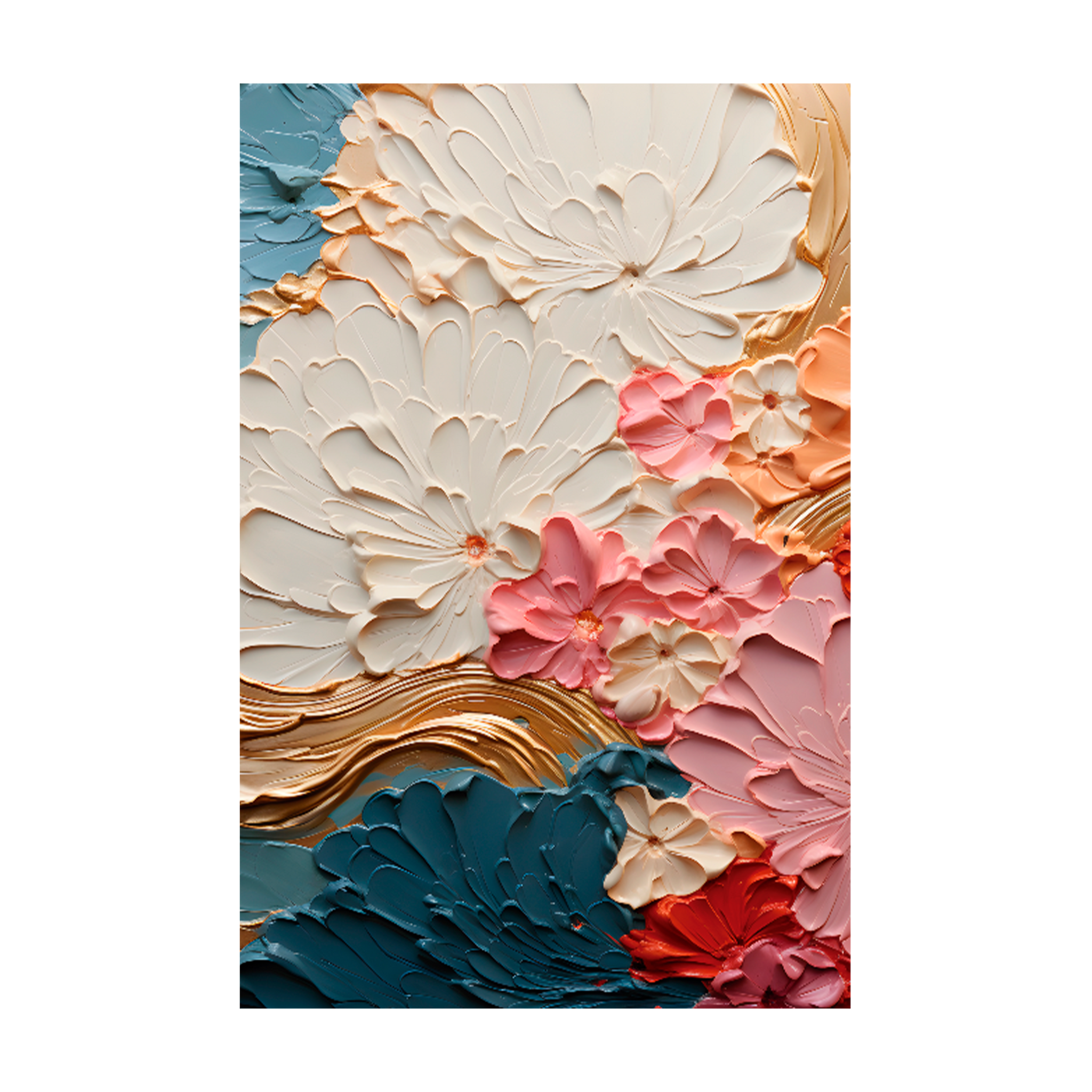 1258 - Quadro Beleza Colorida