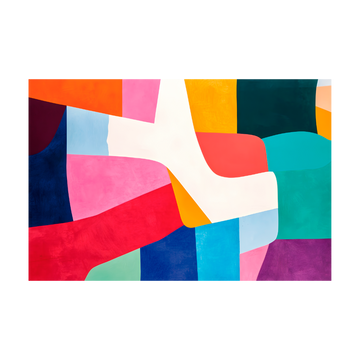 1268 - Quadro Jogo de cores