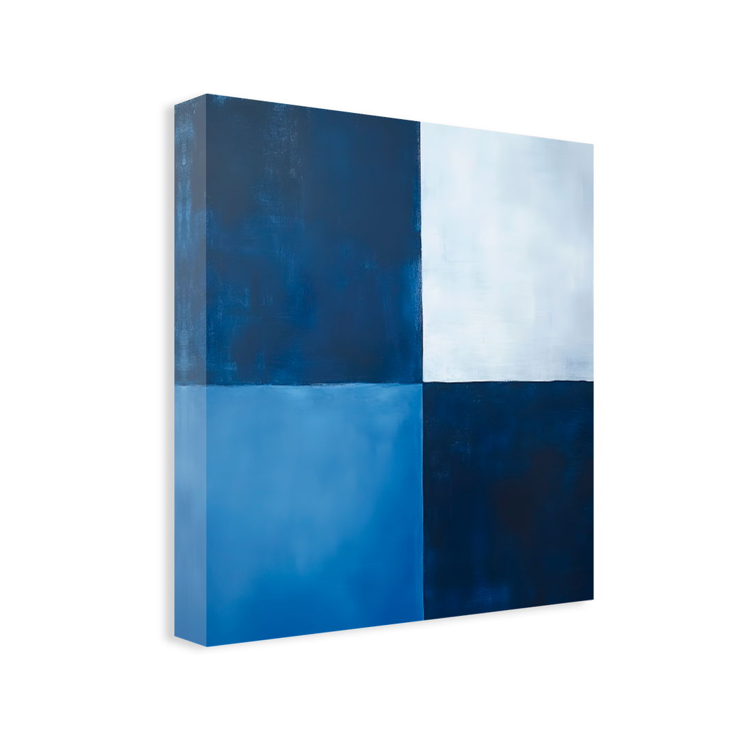 1269 - Quadro Quadrados azul