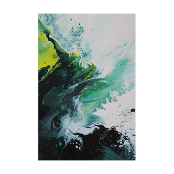 0127 - Quadro Green Splash 1