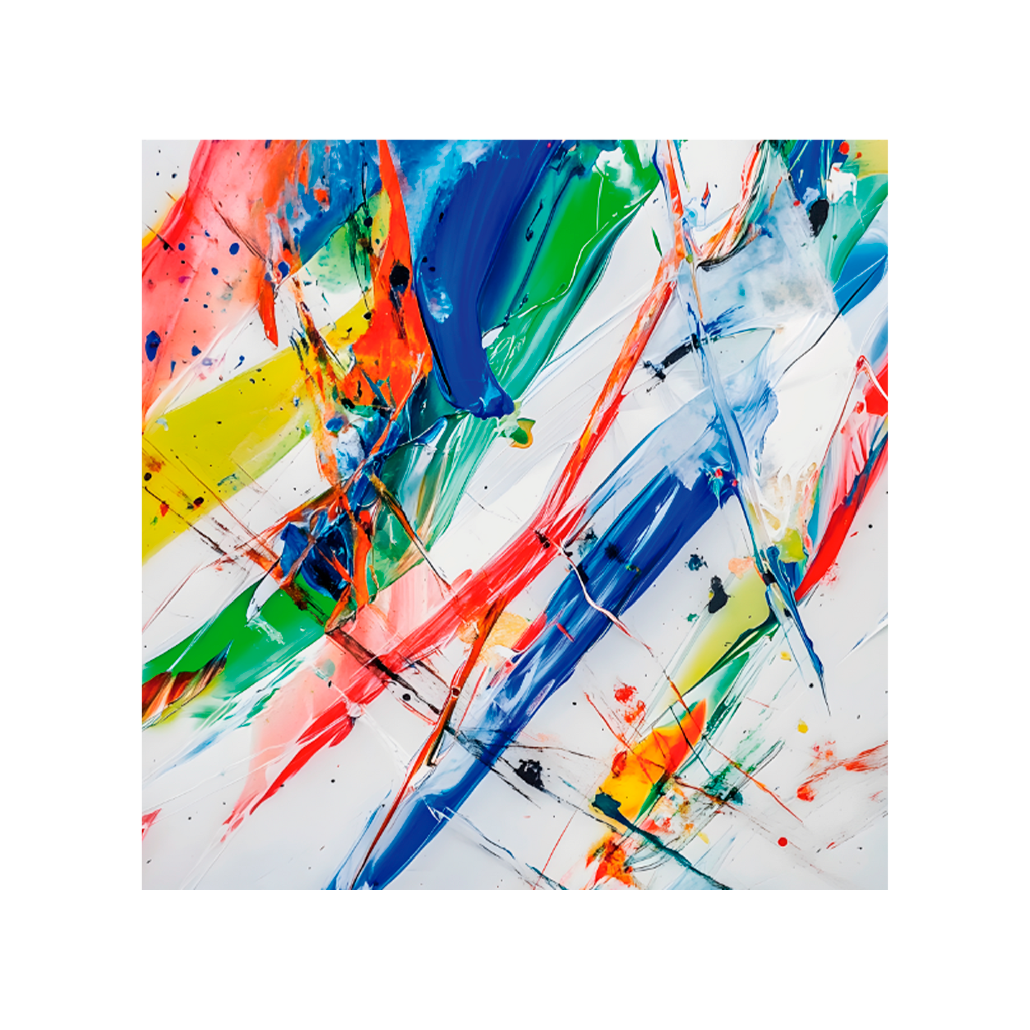 1287 - Quadro Explosão de Cores