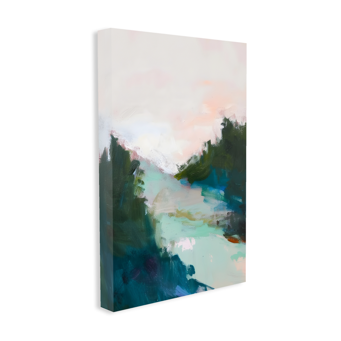 0129 - Quadro Paisagem Abstrata 2