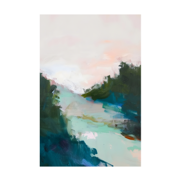 0129 - Quadro Paisagem Abstrata 2