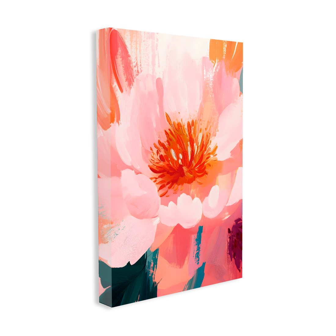 1342 - Quadro Pintura Flor