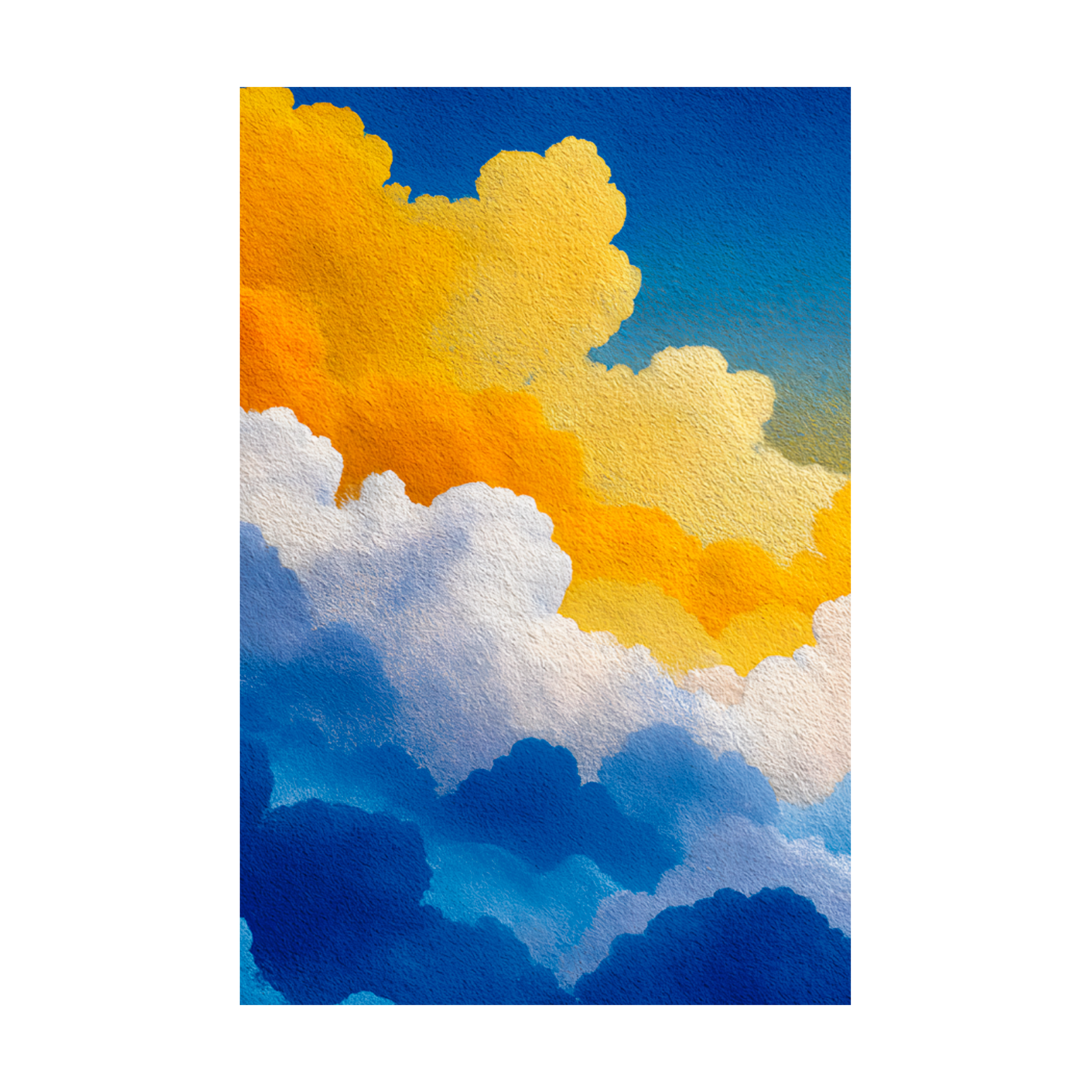 1366 - Quadro Textura Céu