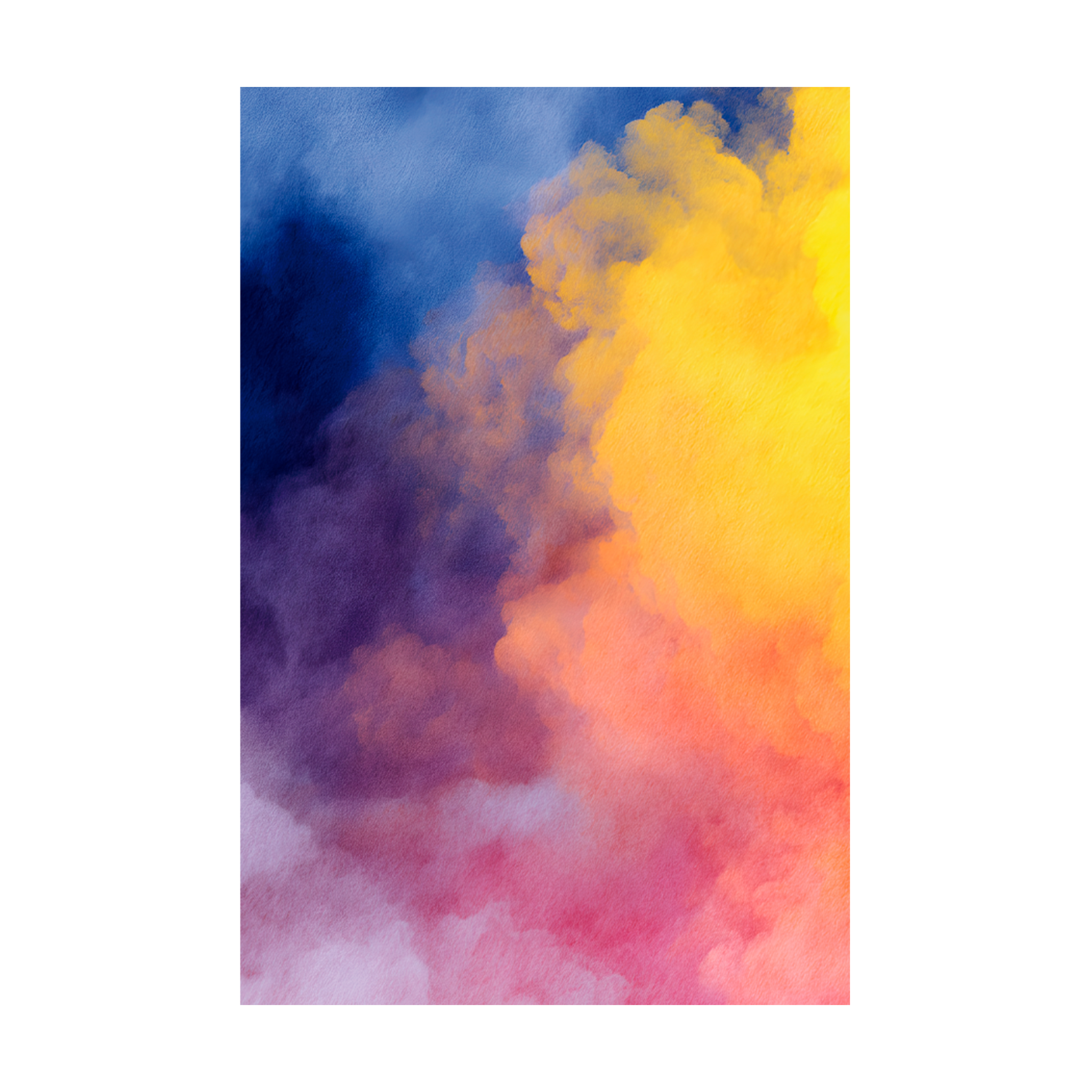 1369 - Quadro Céu em Cores