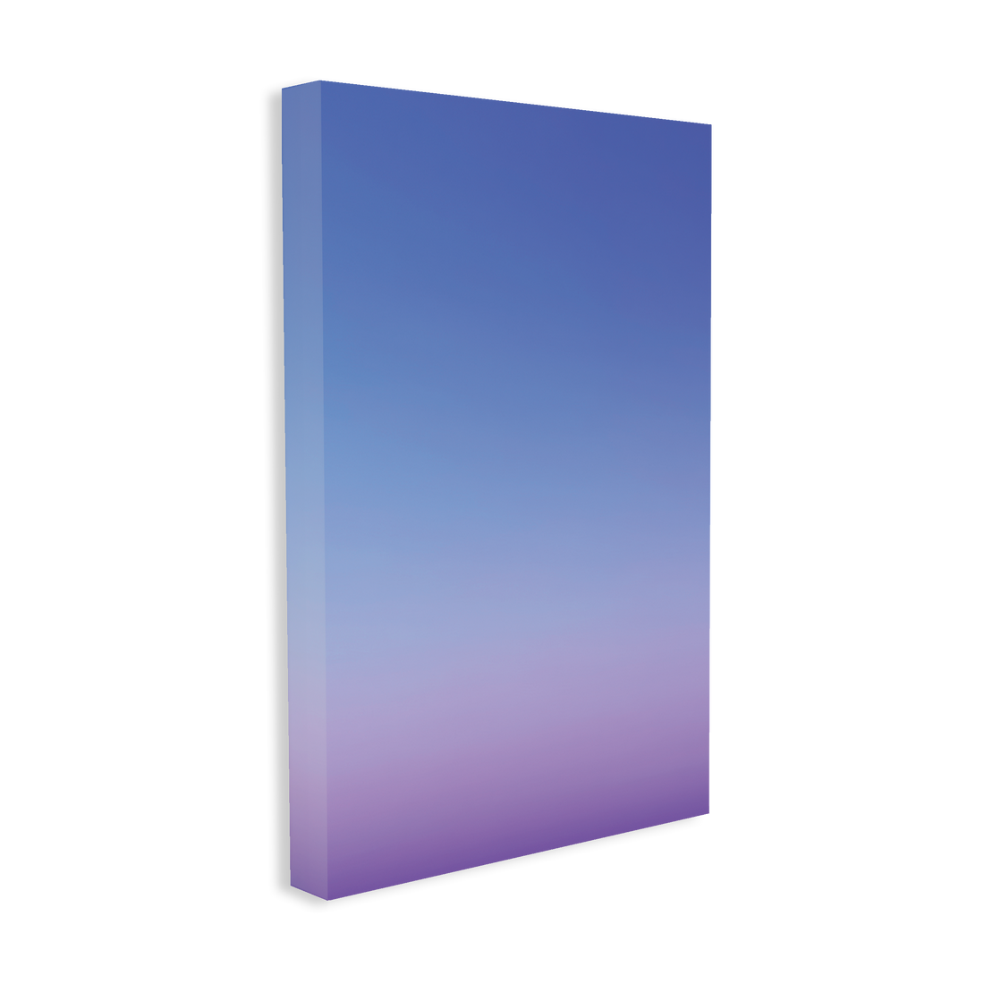 1372 - Quadro Degradê Azul e Roxo