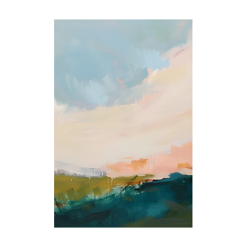 0138 - Quadro Paisagem Abstrata 3