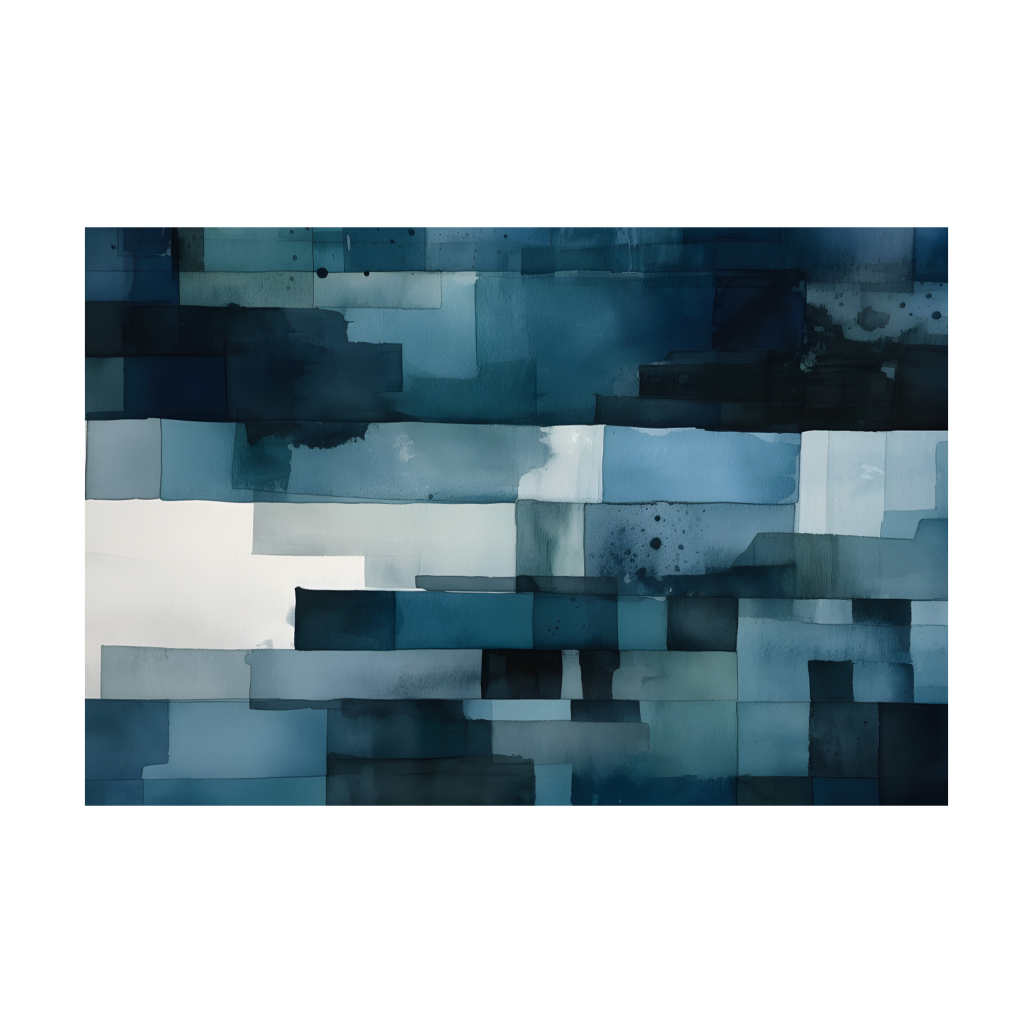 0014 - Quadro Vento Azul