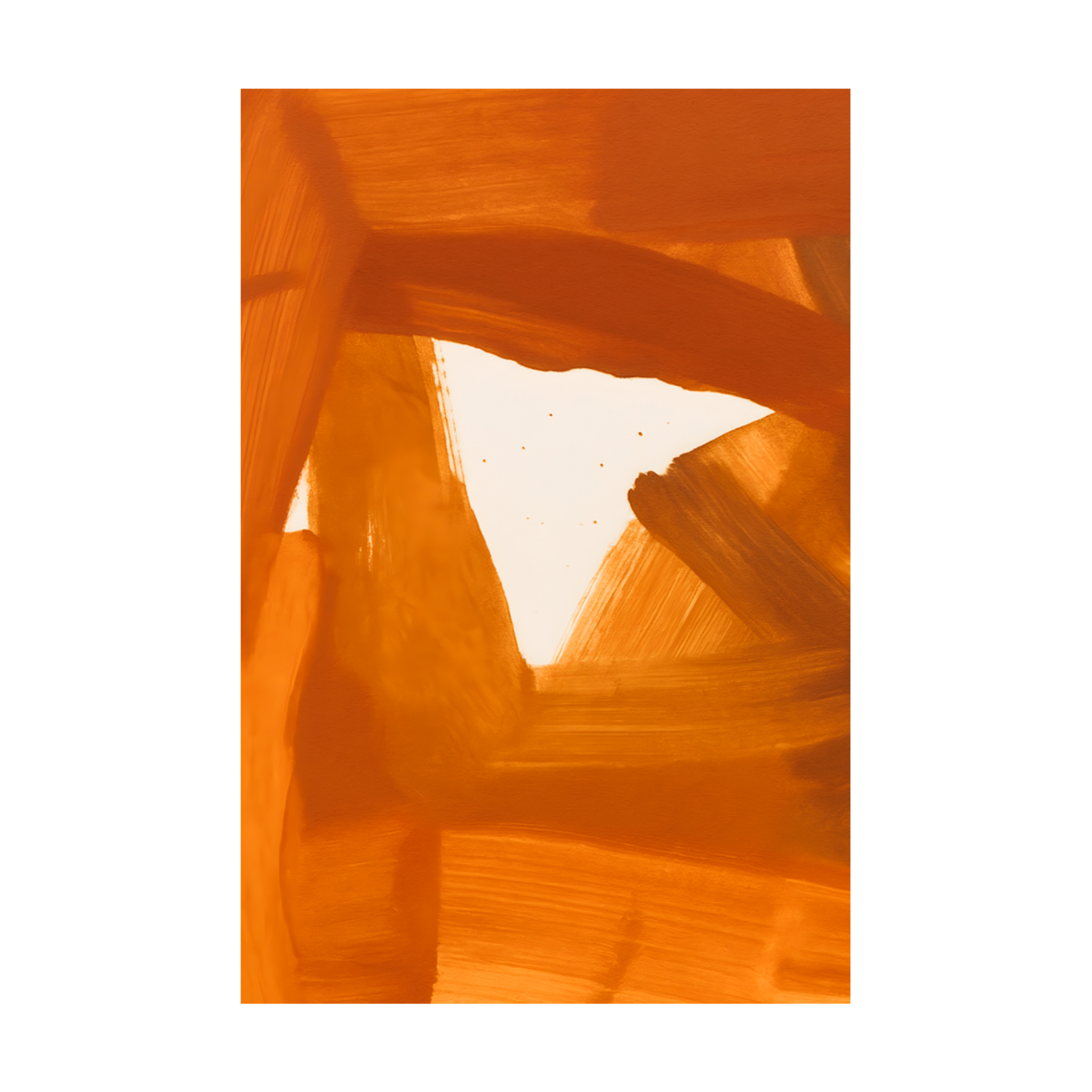 1409 - Quadro Pincelada Minimalista 3