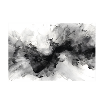 0141 - Quadro Smoky Watercolor