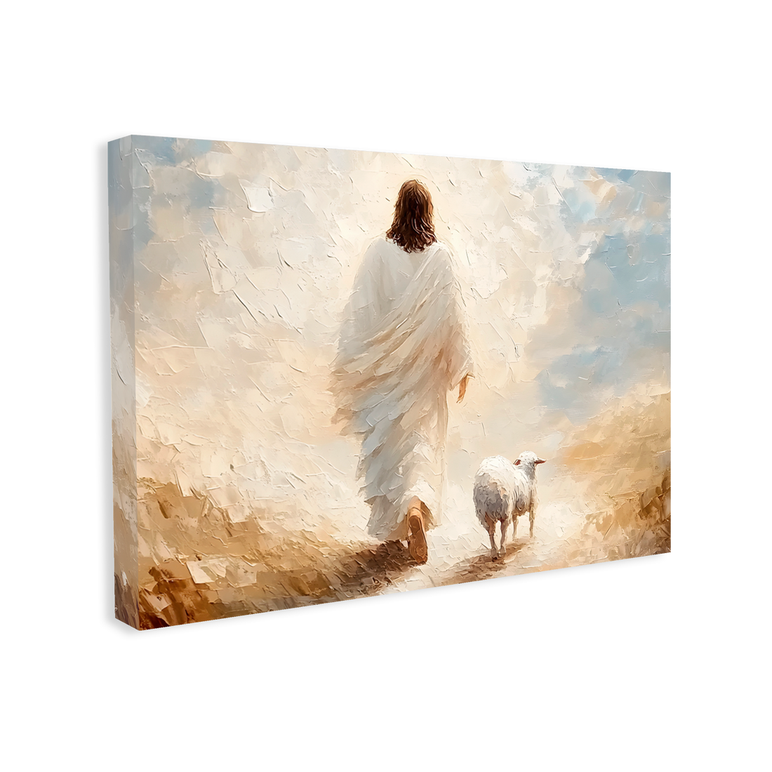 1415 - Quadro o Bom Pastor Horizontal