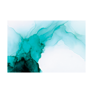 1421 - Quadro Turquesa Minima