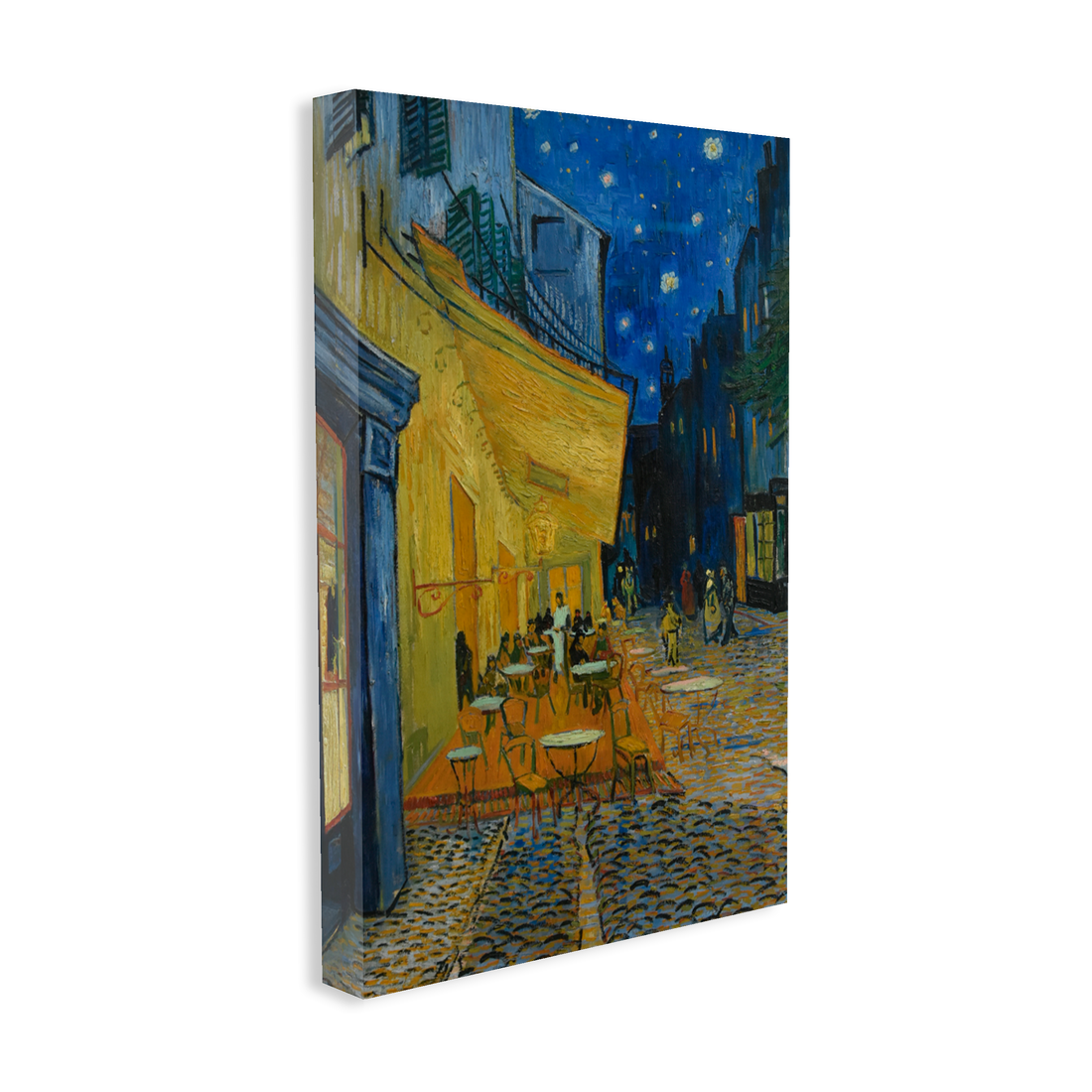 1430 - Quadro Terraço do Café à Noite - Vincent Van Gogh