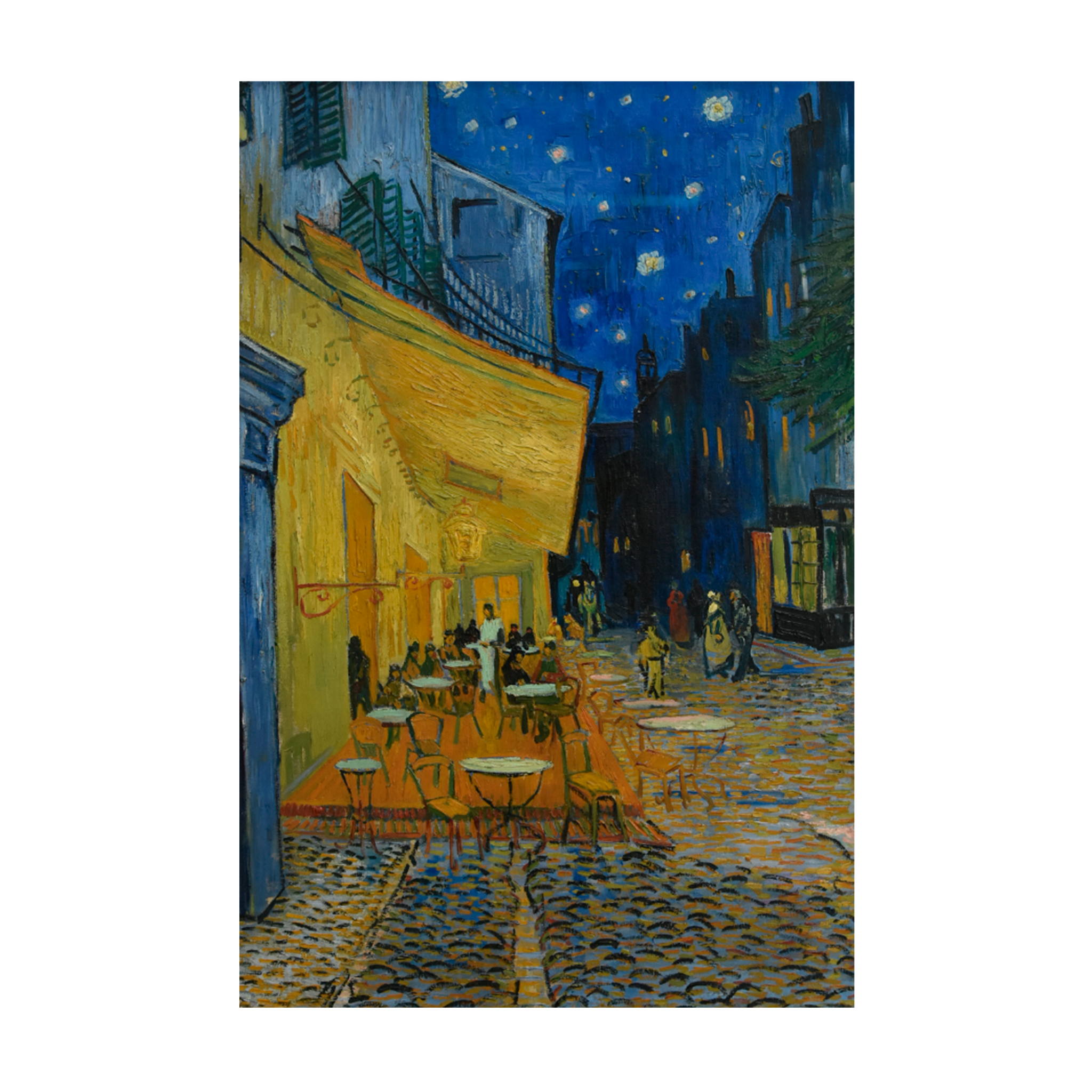 1430 - Quadro Terraço do Café à Noite - Vincent Van Gogh