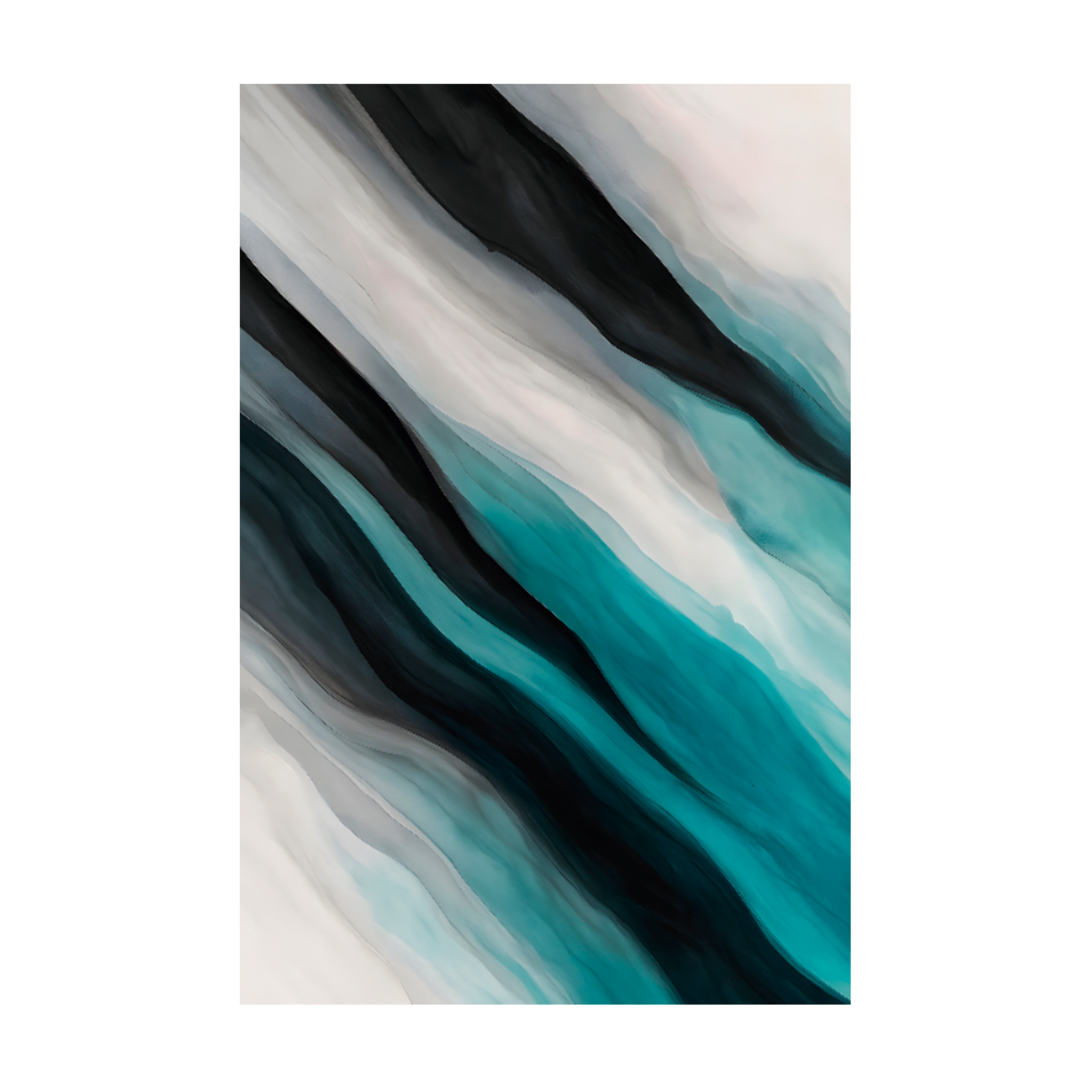 1448 - Quadro Camadas Abstratas