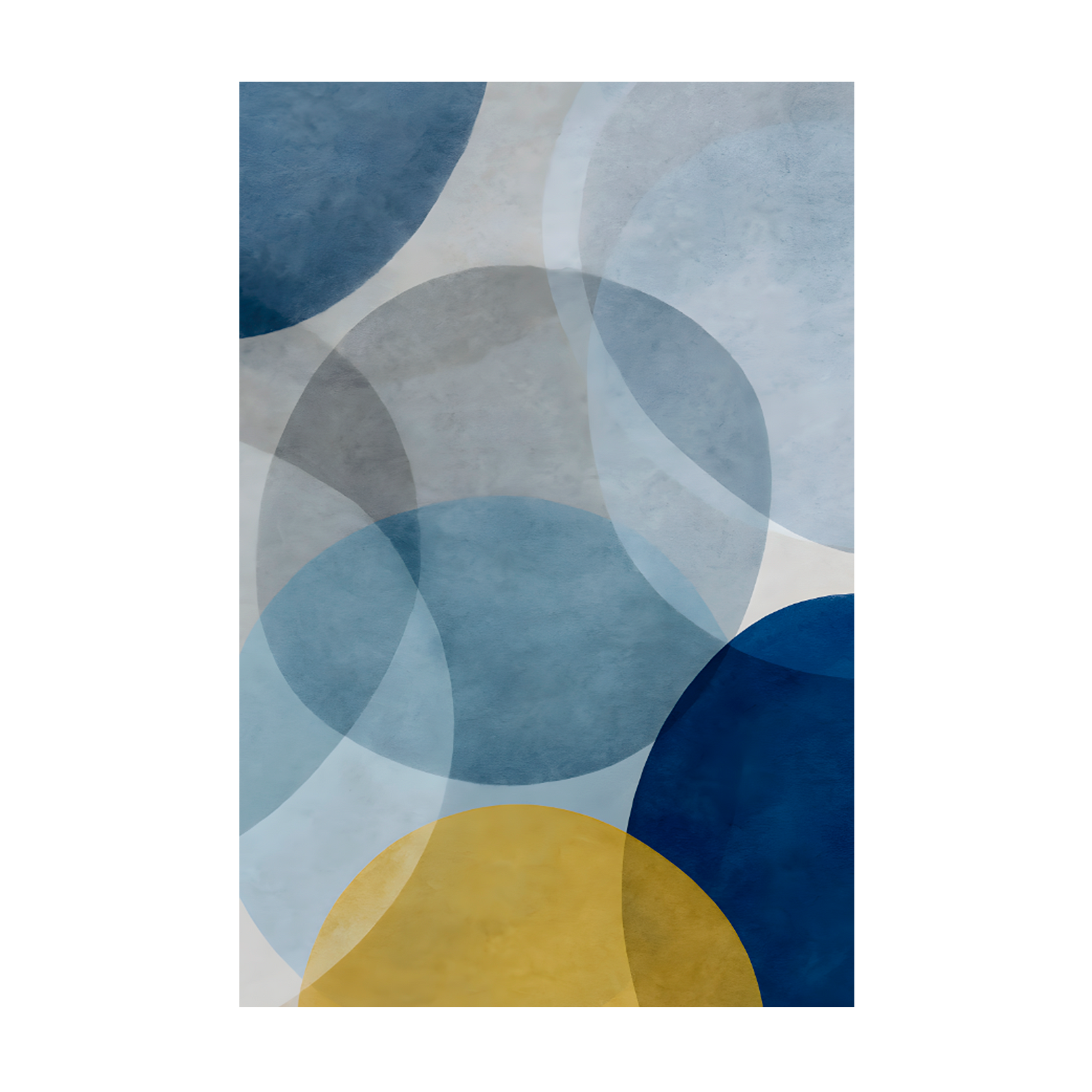 1450 - Quadros Bolhas Abstratas