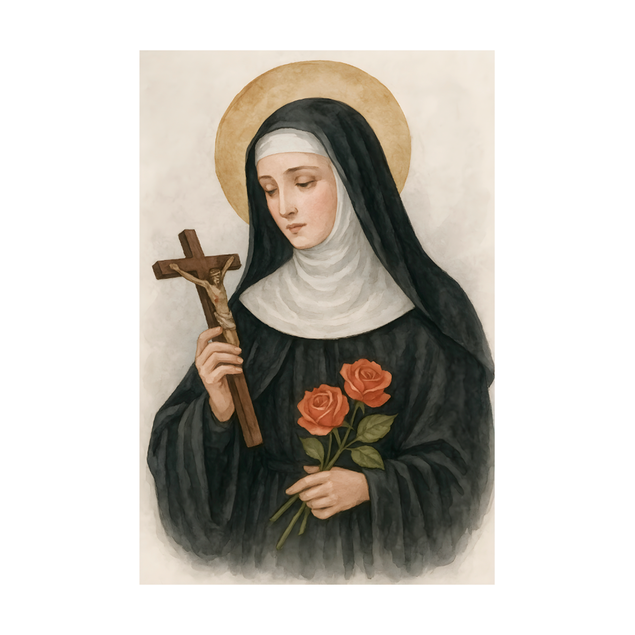 1462 - Quadro Santa Rita de Cássia