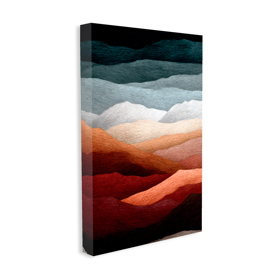 1464 - Quadro Montanhas e Céu