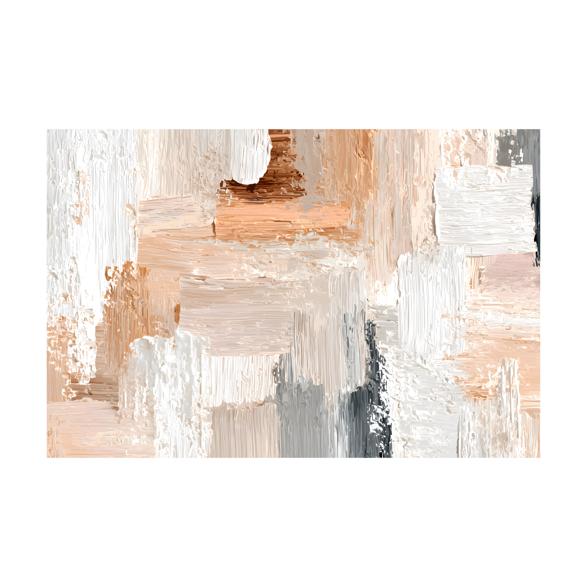 1467 - Quadro Pintura Neutra