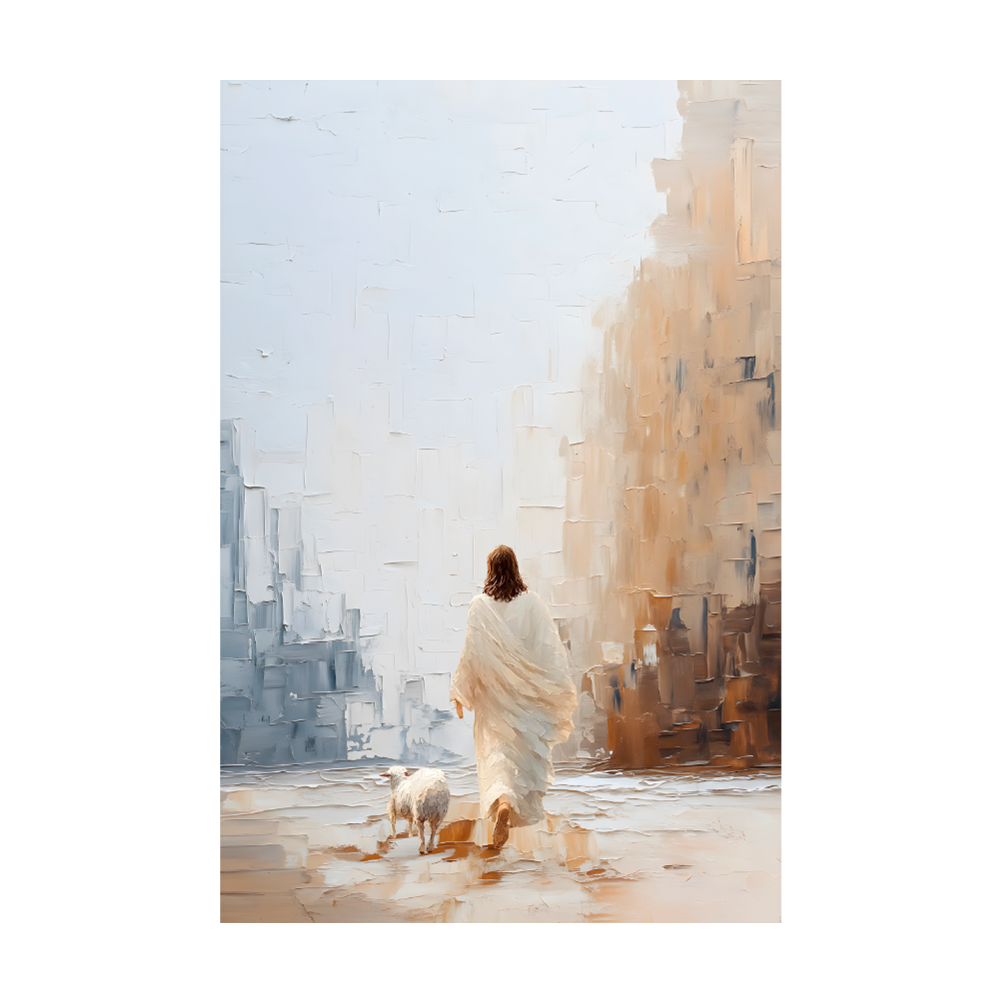 1476 - Quadro Jesus o Bom Pastor V