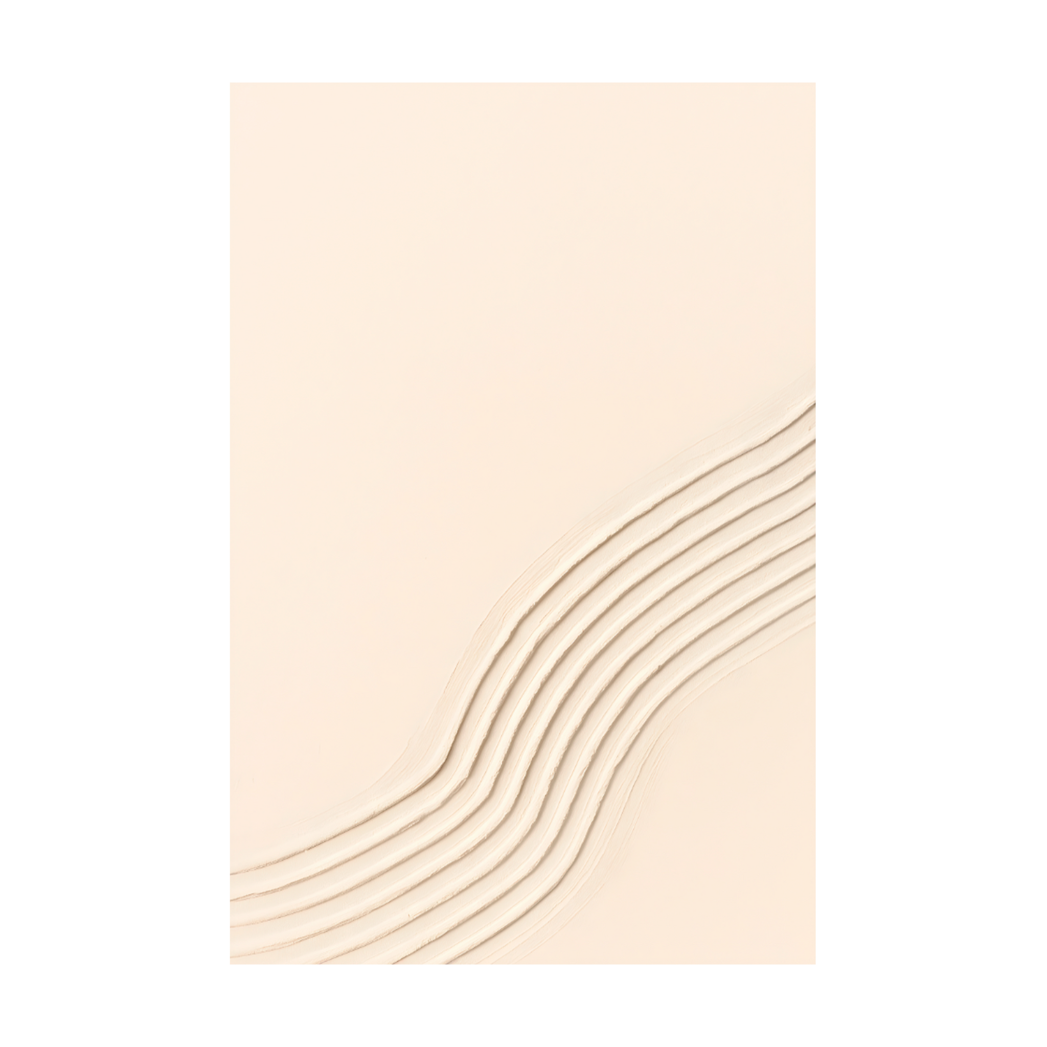 1484 - Quadro Minimal Bege