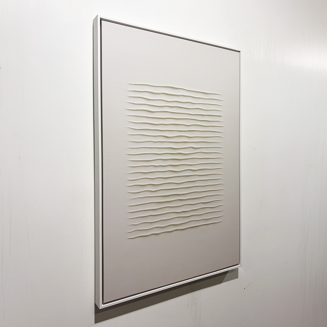 1561 - Quadro Abstrato Minimalista Suave