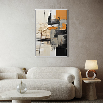 1656 - Quadro Abstrato Sensação de Espatula