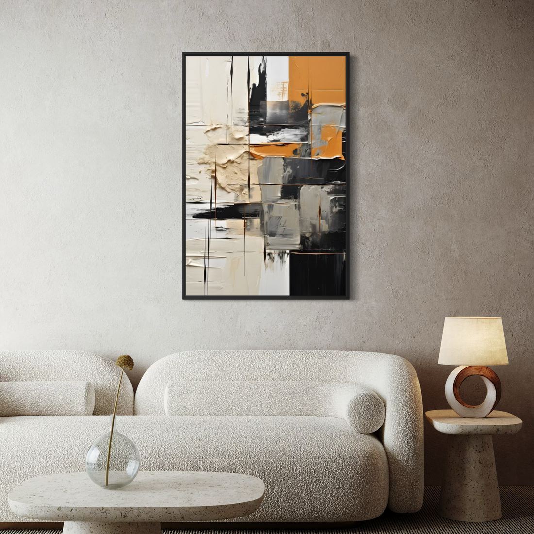 1656 - Quadro Abstrato Sensação de Espatula