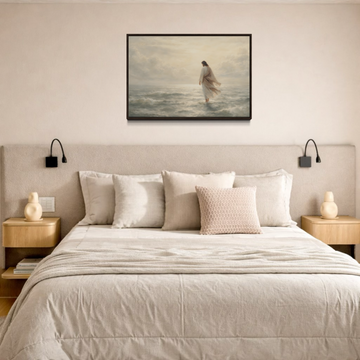 1659 - Quadro Jesus Andando Sobre as Águas