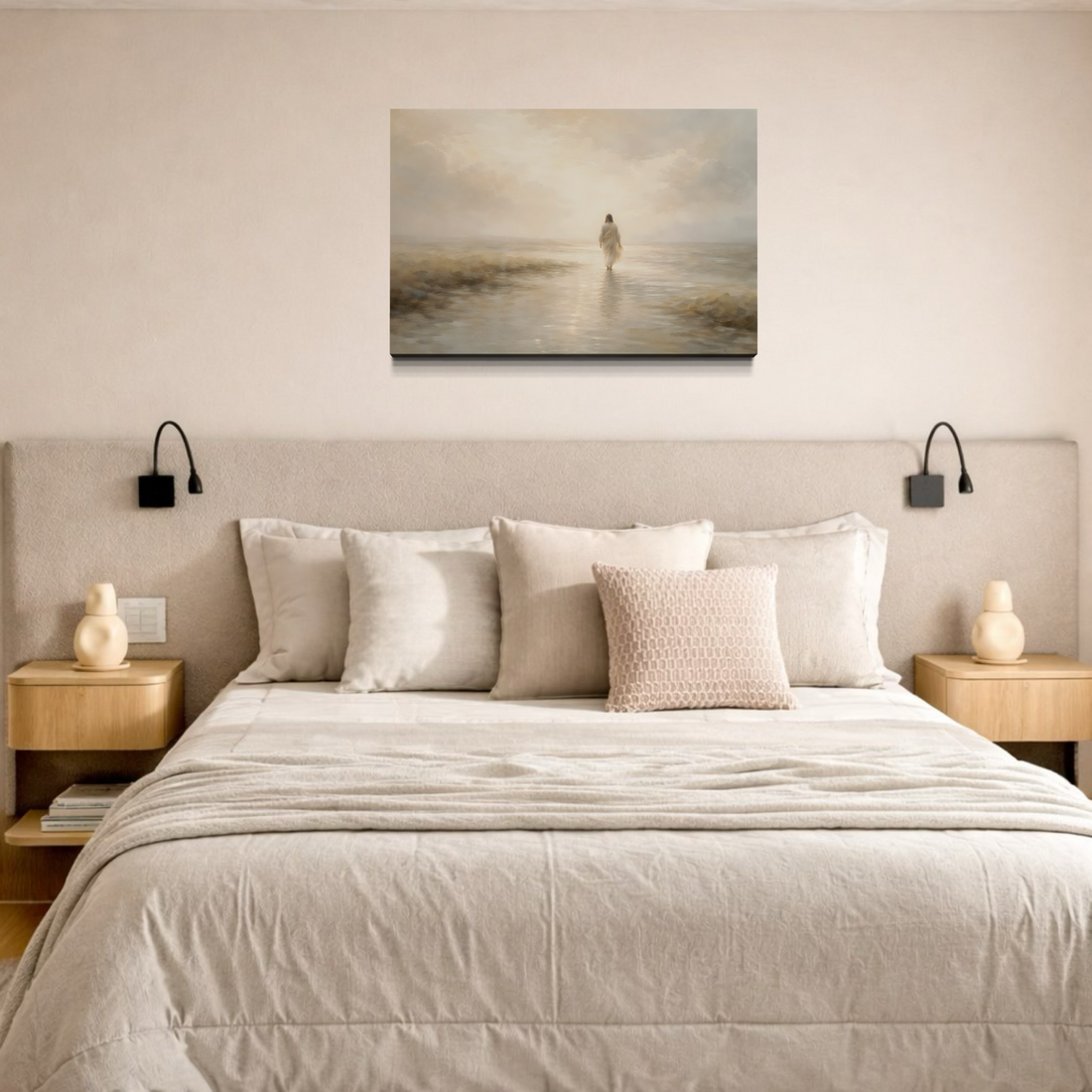 1661 - Quadro Jesus Caminhando