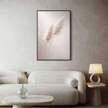 1662 - Quadro Trigo Minimalista