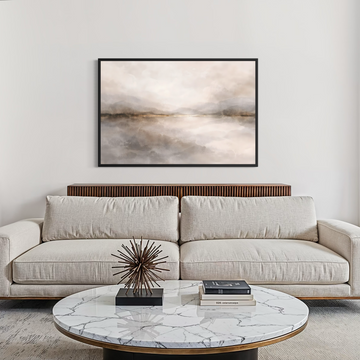 1667 - Quadro Abstrato Horizonte Leve