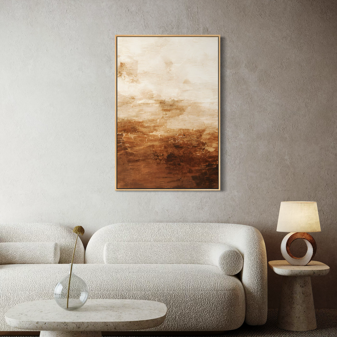 1669 - Quadro Abstrato Terrosidade 2