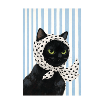 1731 - Quadro Gata Fashionista