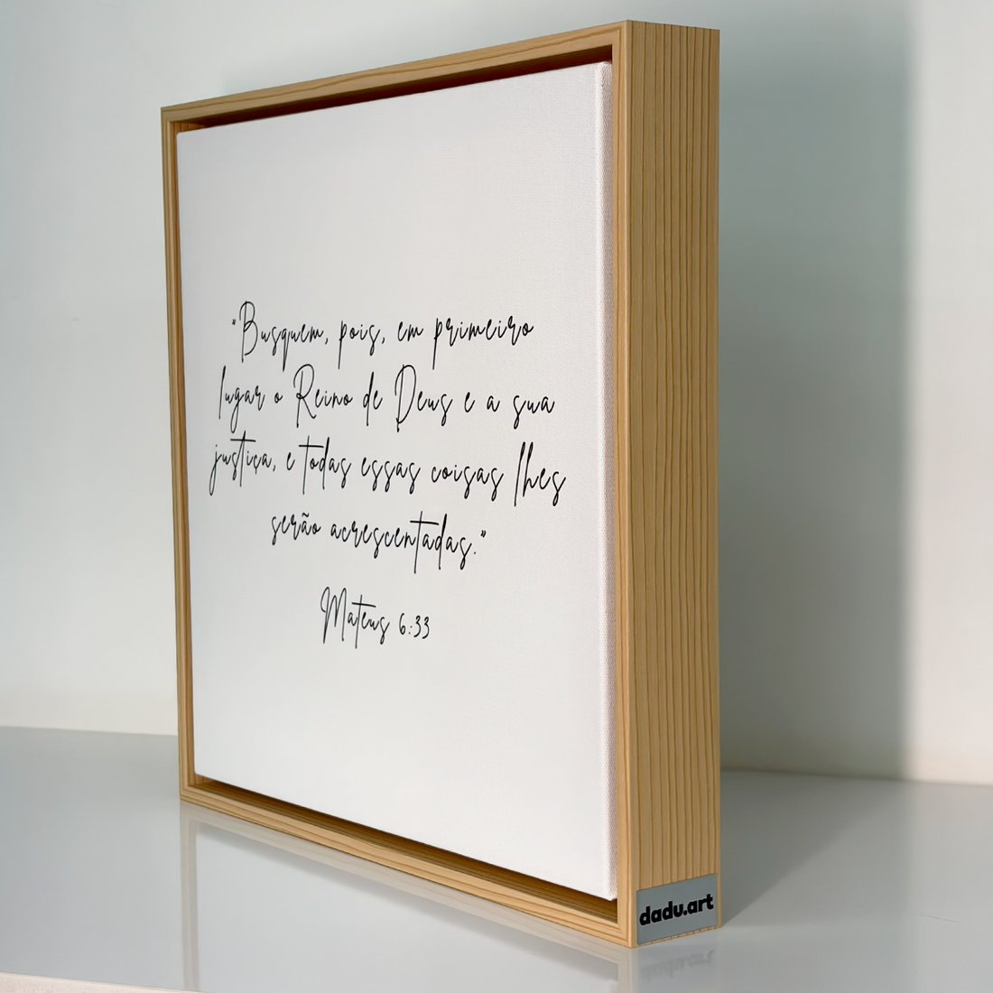 1772 -  Quadro Versículo Mateus 6:33