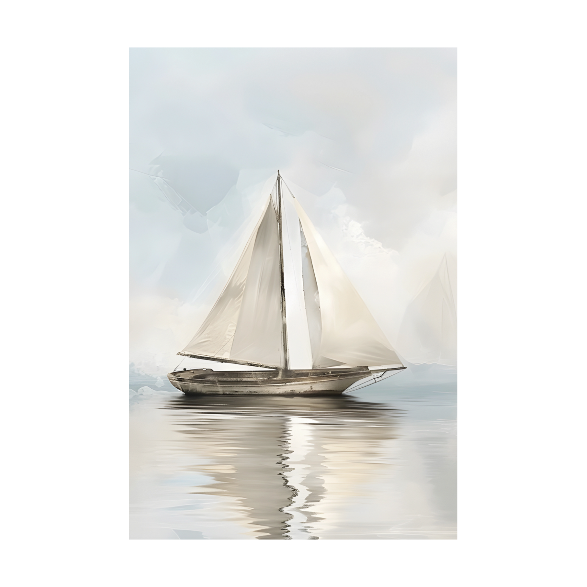 0181 - Quadro Pintura Barco 1