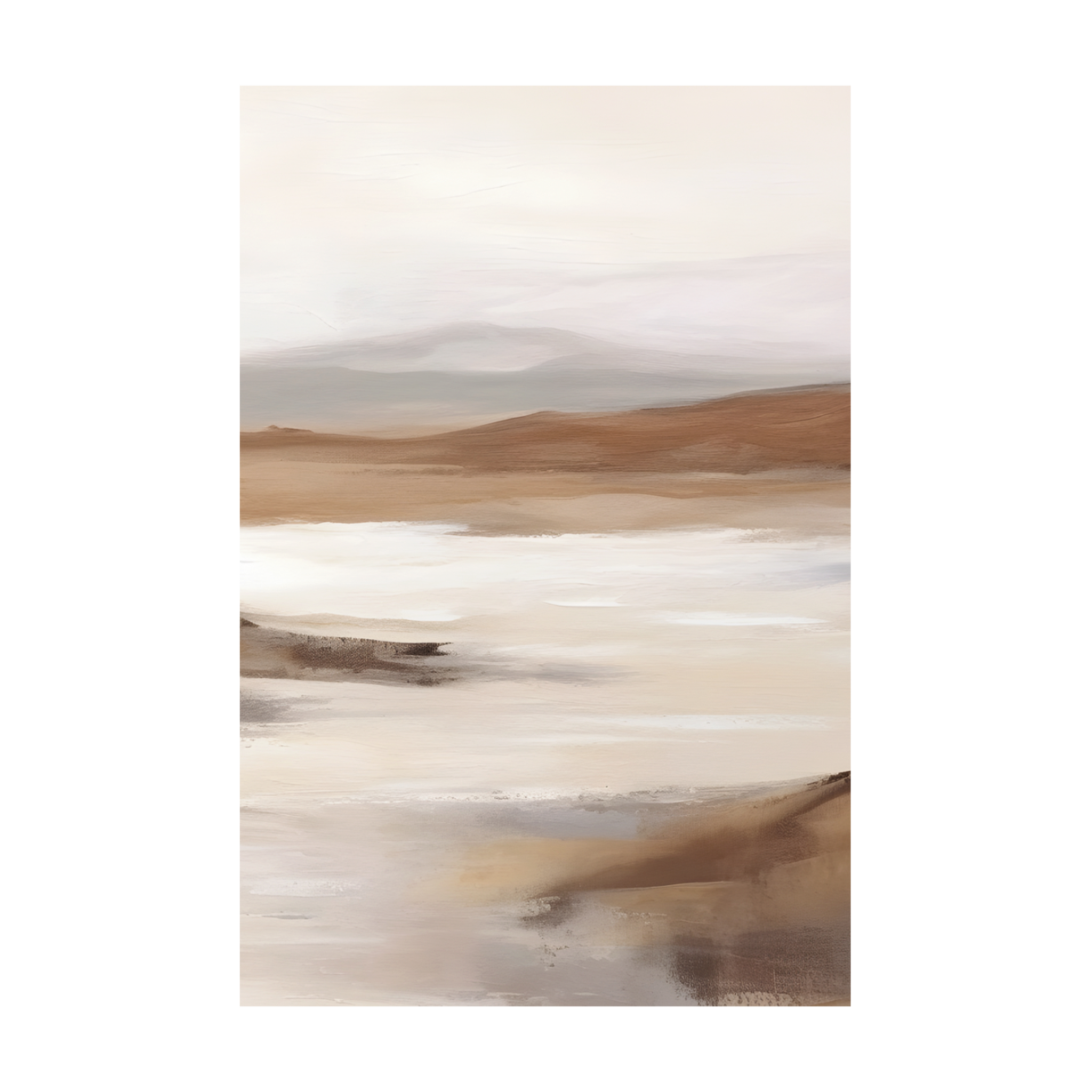0188 - Quadro Paisagem Tons Suaves
